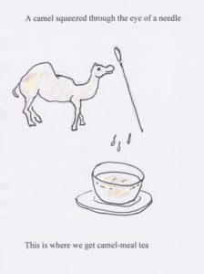 Camel-meal tea