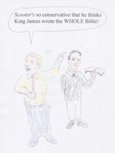 King James wrote the whole Bible